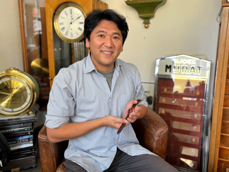 スイスのル・ロックルで独立時計師として活動する関口陽介さん