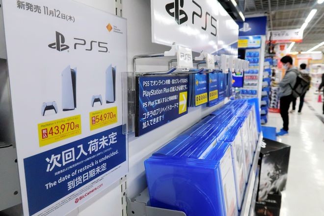 Sony PS5 sold out online as pandemic chills real world retailing