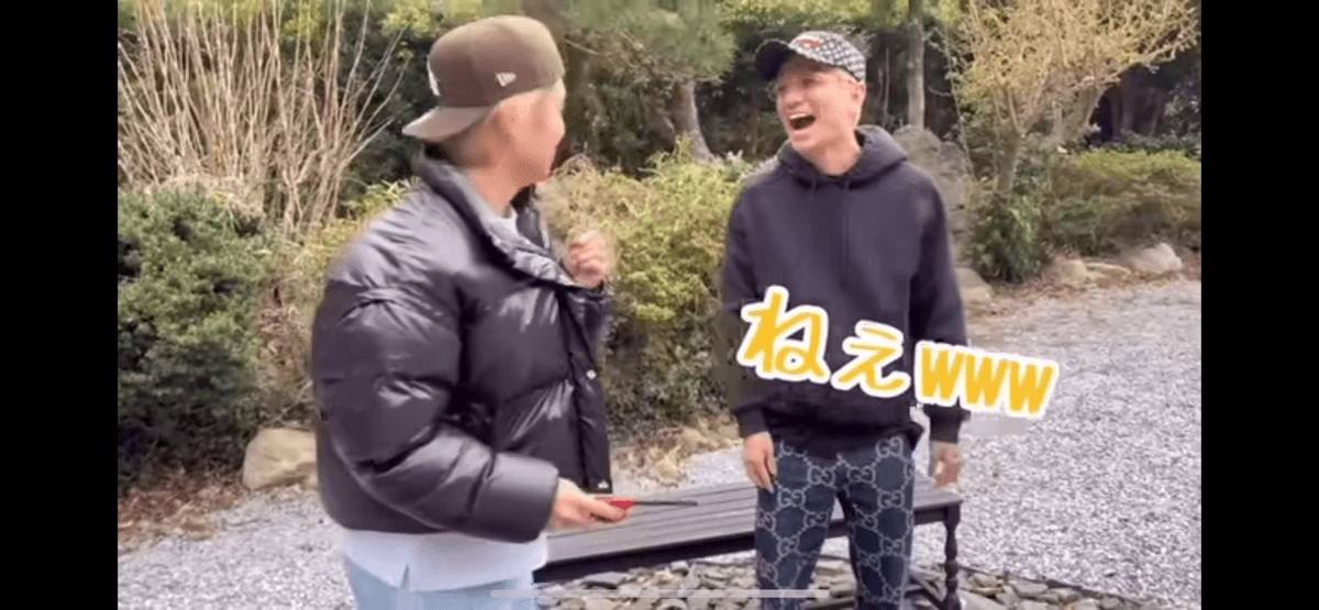 左から田中彪さんと田中聖さん（田中彪(@HyogaTanaka)さんのYouTubeより）