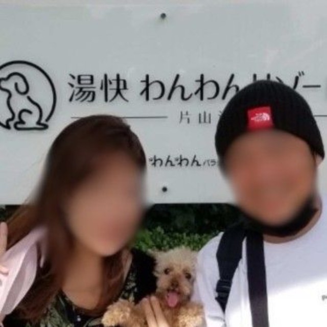 愛犬オーダー さやかさん夫婦と亡き愛犬のさやかちゃん