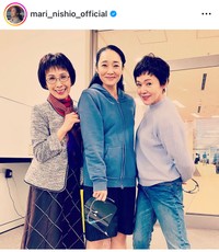西尾まりインスタグラム＠mari_nishio_officialより