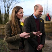 　キャサリン妃（左）とウィリアム皇太子