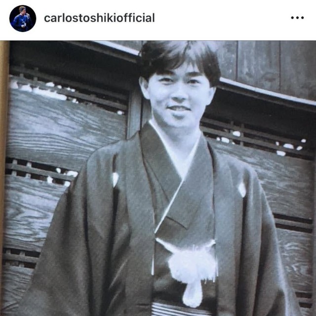 カルロス・トシキのインスタグラム＠carlostoshikiofficialより
