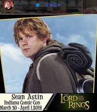 ショーン・アスティンのインスタグラム＠seanastinより