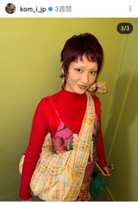 コムアイ(@kom_i_jp)さんのインスタグラムより