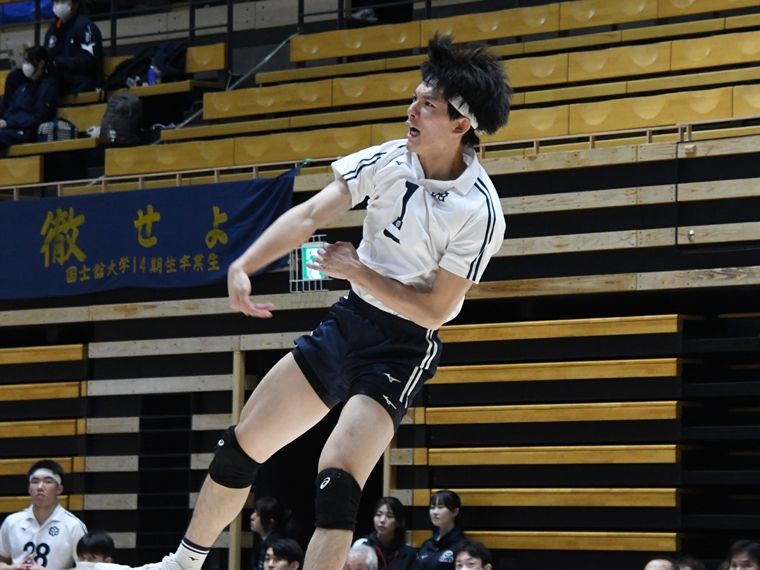 バレー - 日本体育大・山元快太 挫折の繰り返しだった4年間「最後に