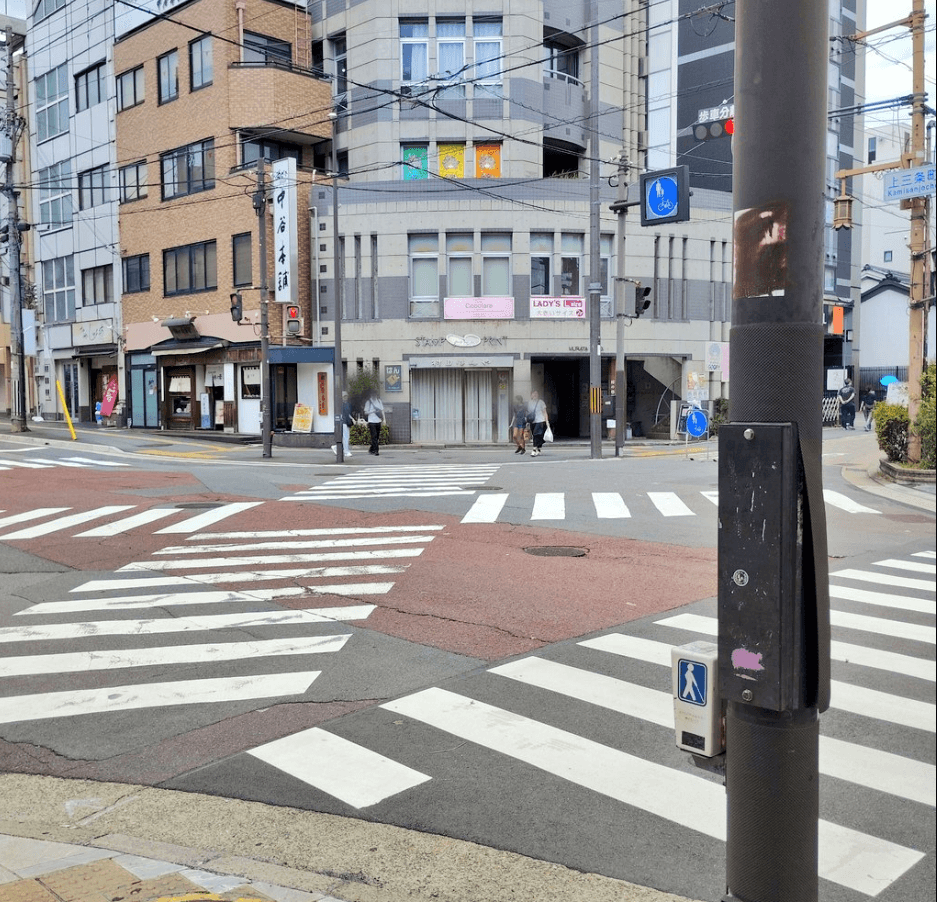 普段の交差点画像提供：HoonNyanBooさん