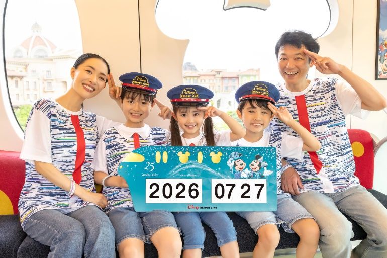 7/27発売【ディズニーリゾートライン】発売開業25周年企画スタート