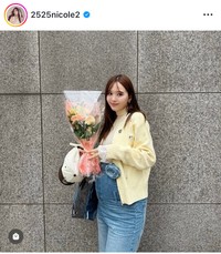 藤田ニコルのインスタグラム＠2525nicole2より