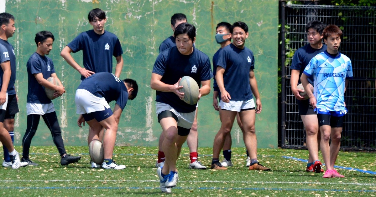 ラグビー - 新時代のリーダーは一歩下がり、仲間を引き立てる 東京都立