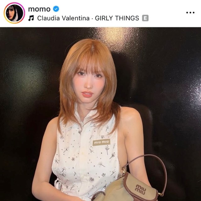 MOMOインスタグラム(@momo)より