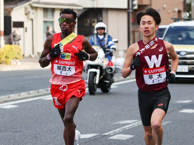 NIKE 中央大学 陸上部ランニングジャケット 箱根駅伝 Mサイズ 陸上・駅伝 - 箱根駅伝で7位の城西大学 3位以上の目標達成ならずも