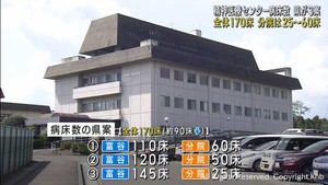 宮城県立精神医療センター　移転後の病床振り分け３案を宮城県が提示