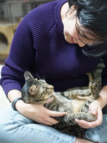 「よし、抱いてもいいよ」