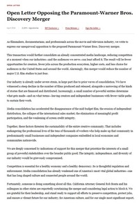 「BlocktheMerger.com」に掲載された公開書簡
