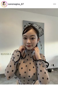 佐野なぎさインスタグラム＠sanonagisa_67より