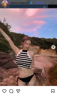 重盛さと美のインスタグラム＠satomi_shigemoriより