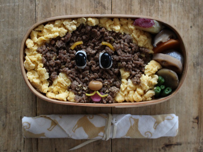 そぼろと愛情たっぷりヴォルス弁当！