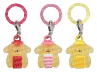 10月6日からの第1弾「ポムポムプリン コラボミニチャーム付き つくローセット」760円〜のミニチャーム（イメージ）