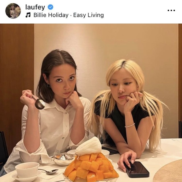レイヴェイのインスタグラム＠laufeyより