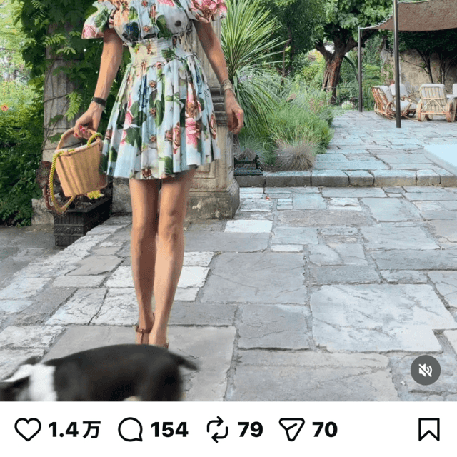 中村江里子(@eriko.nakamuraofficial）さんのインスタグラムより