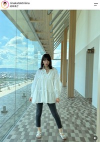 加藤里奈さんの公式インスタグラムから