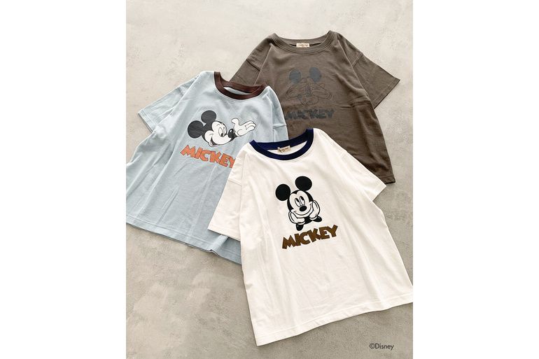 ミッキーさまおまとめ ミッキーが“ナチュラル服”に！【サマンサ モスモス】から刺繍スカート