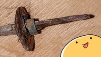 庭から刀が出てきてしまった！？