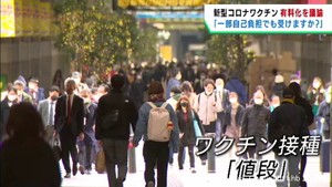 コロナワクチン一部自己負担になったら・・・　宮城県民に聞く