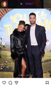 ハリー・ベイリーのインスタグラム＠hallebaileyより