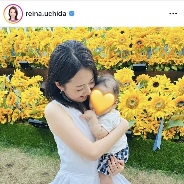 内田嶺衣奈アナのインスタグラム＠reina.uchidaより