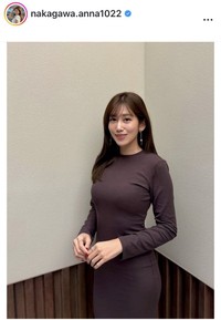 中川安奈アナウンサーのインスタグラム＠nakagawa.anna1022より