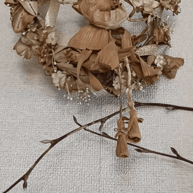 40年前に制作されたもの 色合いが変わり、味わい深い　画像提供：木村拓子のとうもろこし人形