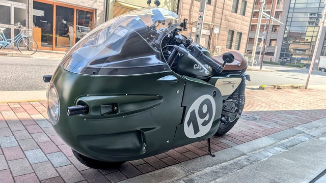 これは二度見しちゃう！再現度が高すぎるドラゴンボールのブルマのあのバイク（提供：がるる Out of Baseさん）