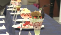 岡山の春をテーマに趣向凝らす…フルーツパフェ総選挙　優秀作品は商品化
