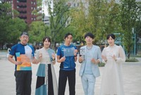 選出された「坂アンバサダー」の皆さん（坂アンバサダー事務局提供）