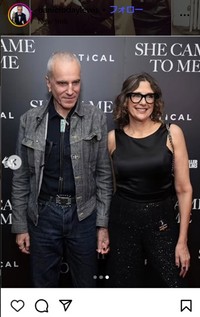 妻レベッカ・ミラー監督作品のプレミアに出席＝ダニエル・デイ＝ルイスのインスタグラム＠danielbdaylewisより
