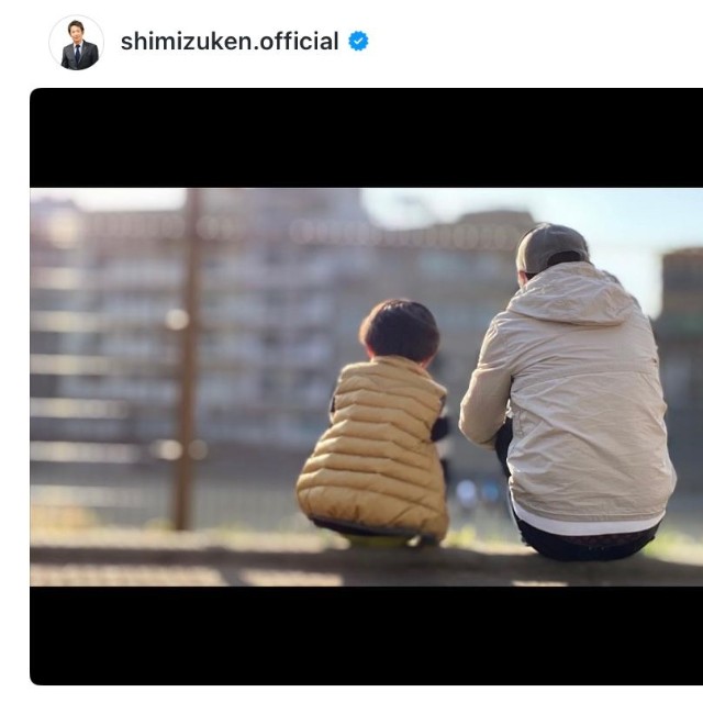 フリーアナウンサー清水健さんの公式インスタグラムから