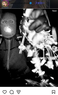 防犯カメラに映った不審者の画像も公開した＝サバンナ・ガスリーのインスタグラム＠savannahguthrieより