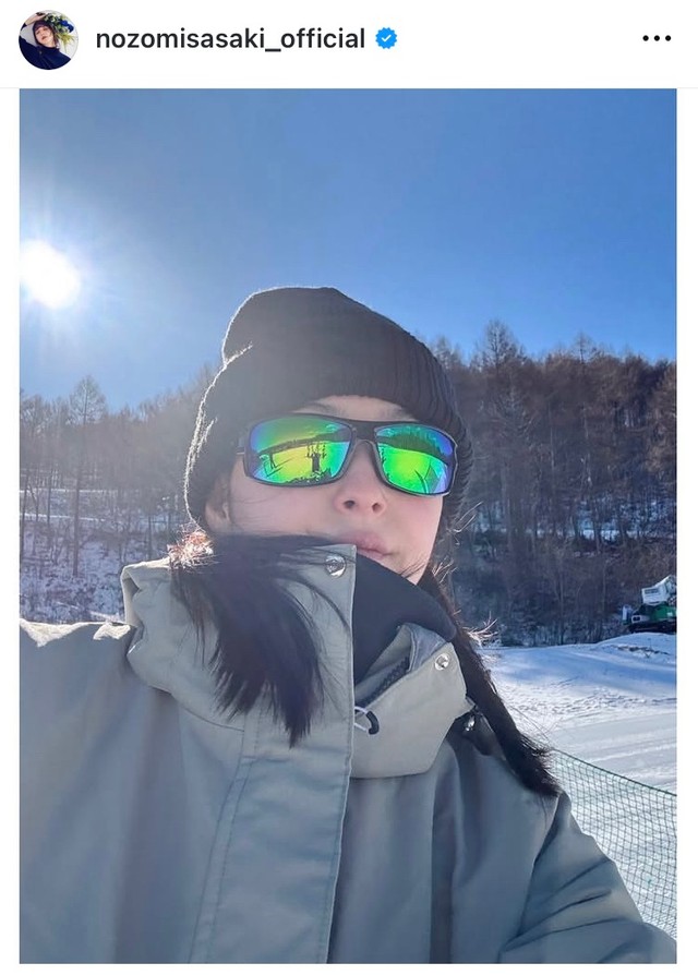 佐々木希インスタグラム＠nozomisasaki_officialより
