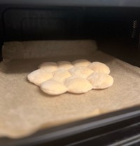 こちらが焼いたら引っ付いてしまったクッキーのぬいぐるみ。小さな絶望シリーズ