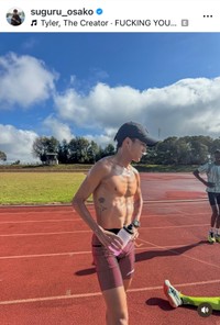 （大迫傑公式インスタグラムより）