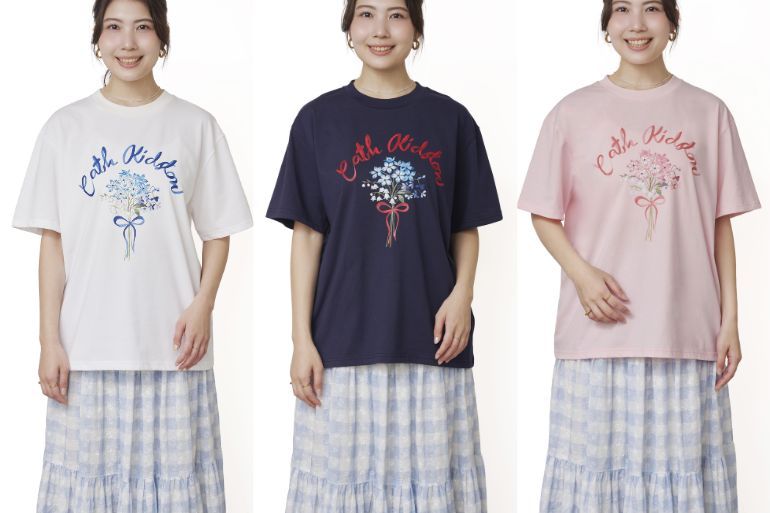 キャス キッドソン】新作Tシャツが7/10より発売。アイコン「ボタン