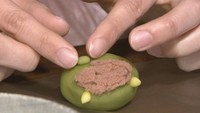 青鬼の練り切り作りに挑戦