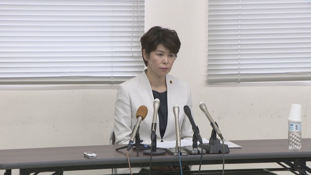 来年春の笠岡市長選に笠岡市議の栗尾典子氏が出馬表明　岡山