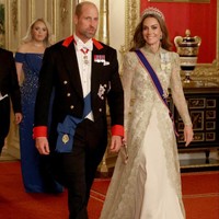 　ウィリアム皇太子と妻キャサリン妃