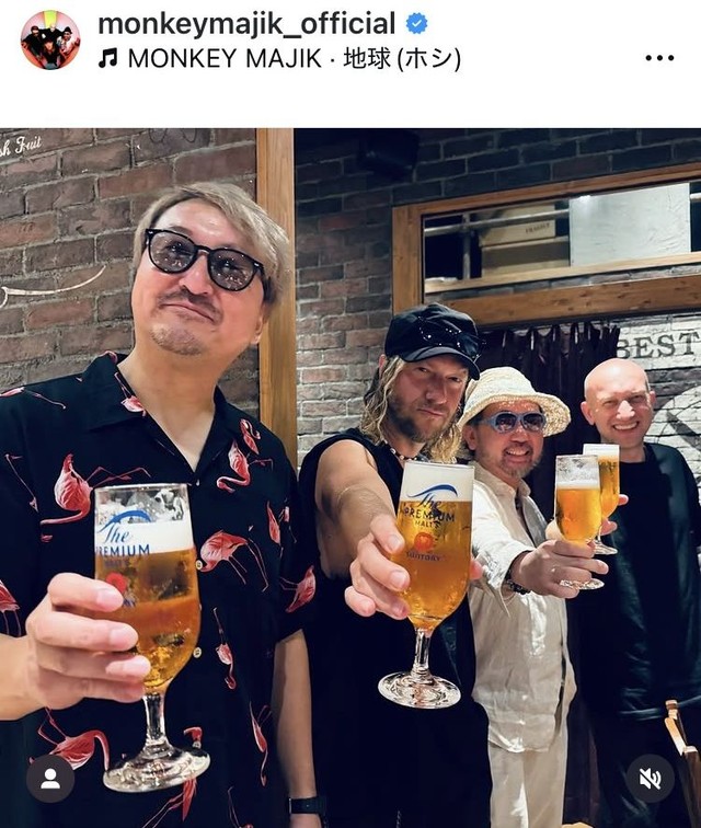 MONKEY MAJIKのインスタグラム＠monkeymajik_officialより