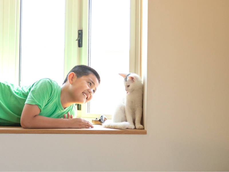 田中家の長男、悟くん「紅葉、舌でてるよ」