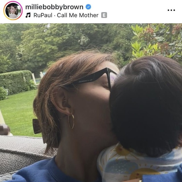 ミリー・ボビー・ブラウンのインスタグラム＠milliebobbybrownより