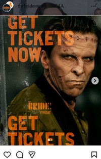 「ザ・ブライド！」のインスタグラム＠thebridemovieより